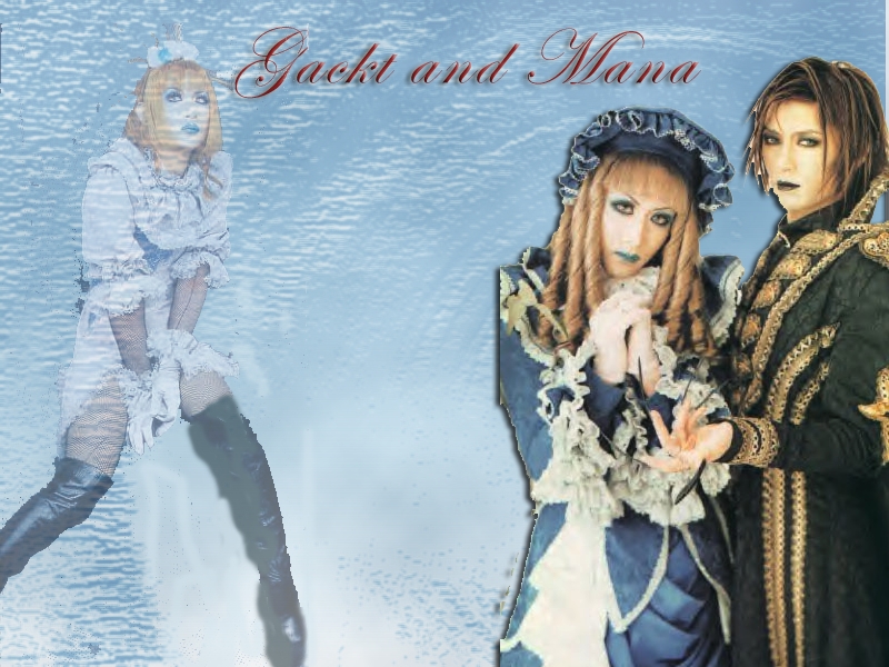 Wallpapers Music Malice Mizer Mana and Gackt