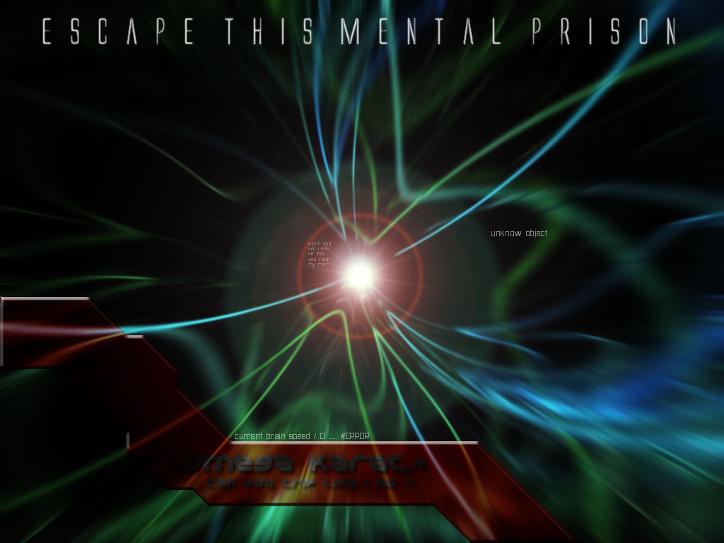 Wallpapers Digital Art Abstract escape this mental prison