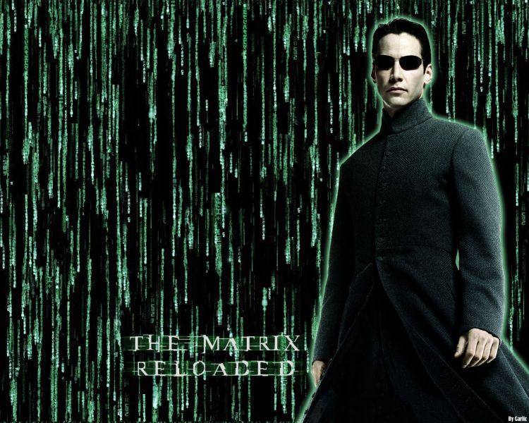 Wallpapers Movies Matrix 2 Reloaded Neo Reloaded