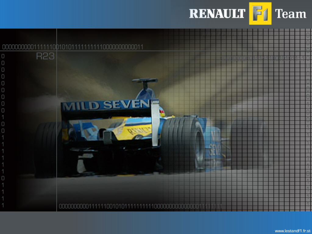 Fonds d'cran Sports - Loisirs Formule 1 Renault F1 Team 1024x768