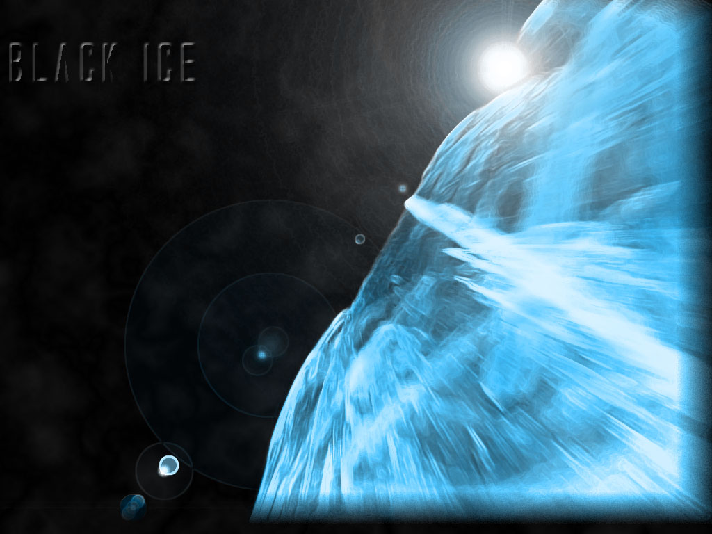 Wallpapers Digital Art Abstract ** black ice **