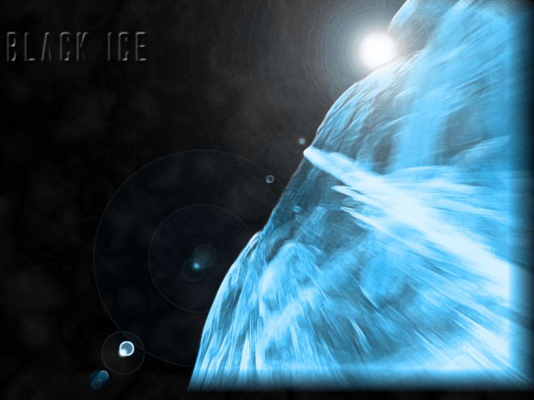 Wallpapers Digital Art Abstract ** black ice **