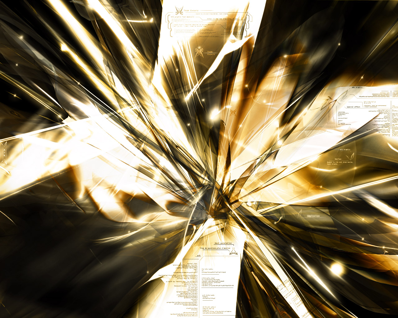 Wallpapers Digital Art Abstract implosion