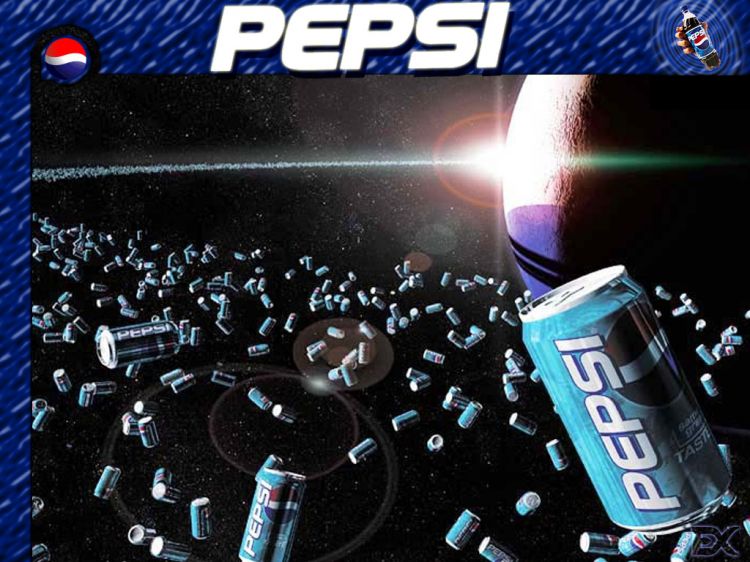 Wallpapers Objects Beverages - Alcohol Pepsi dans tout la galaxie