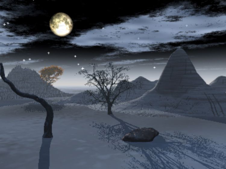 Wallpapers Digital Art Nature - Landscapes Moon Light