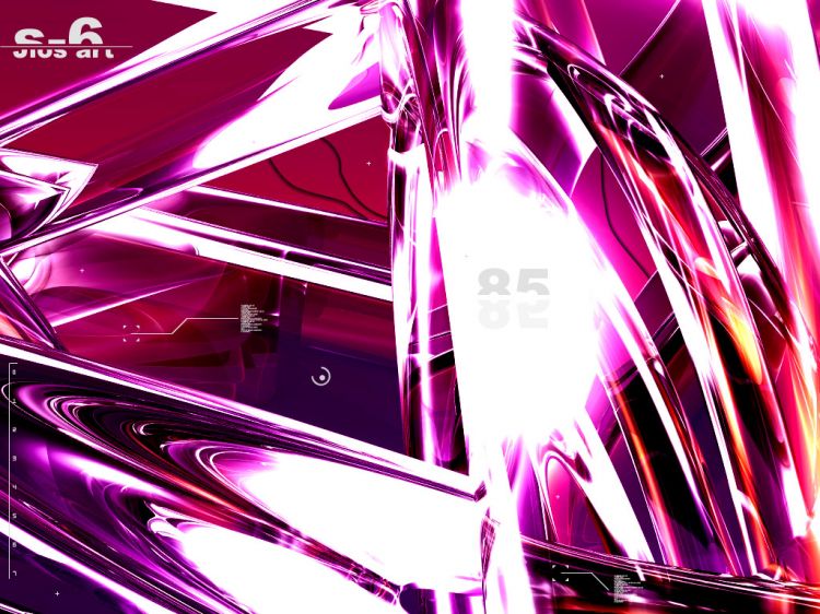 Wallpapers Digital Art Abstract Crystal S-6