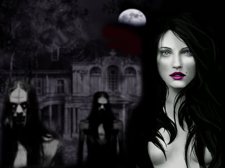 Wallpapers Digital Art Style Goth Zombies