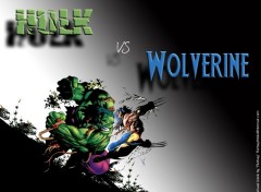 Fonds d'cran Comics et BDs Ruthay Hulk & Wolverine 02