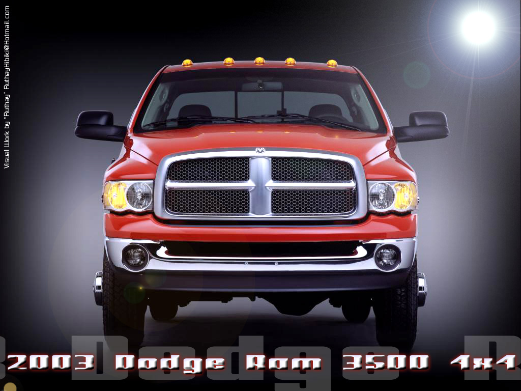 Wallpapers Cars Dodge Ruthay 2003 Dodge Ram 3500 4x4 01