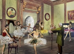 Wallpapers Digital Art Classe de Danse