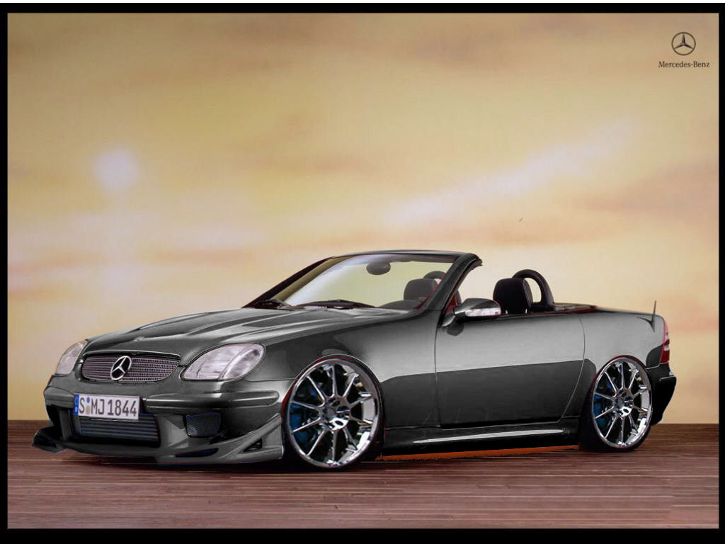 Fonds d'cran Voitures Tuning mercedes slk 320 by sabrador et mike