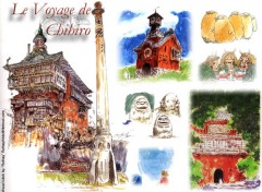 Wallpapers Cartoons Ruthay Le Voyage de Chihiro 01