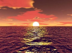 Wallpapers Digital Art Coucher de soleil