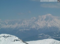 Fonds d'cran Nature Chane du Mont Blanc