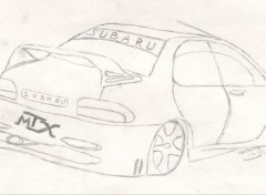 Wallpapers Art - Pencil Subaru