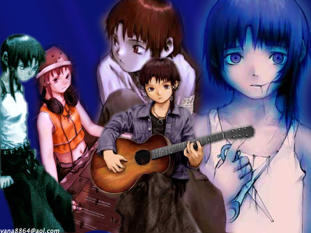 Wallpapers Manga Serial Experiments Lain 