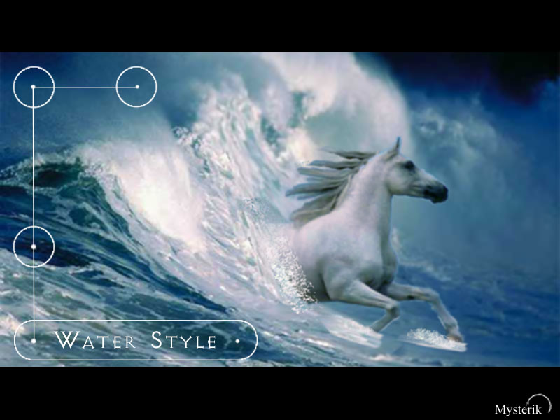 Wallpapers Digital Art Animals Water Style