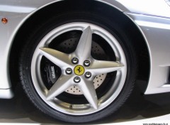 Fonds d'cran Voitures Roue Ferrari 360 Modena