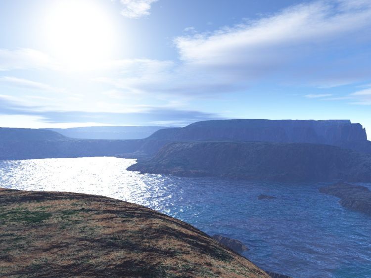 Fonds d'cran Art - Numrique 3D - Terragen Une belle prise de vue :)