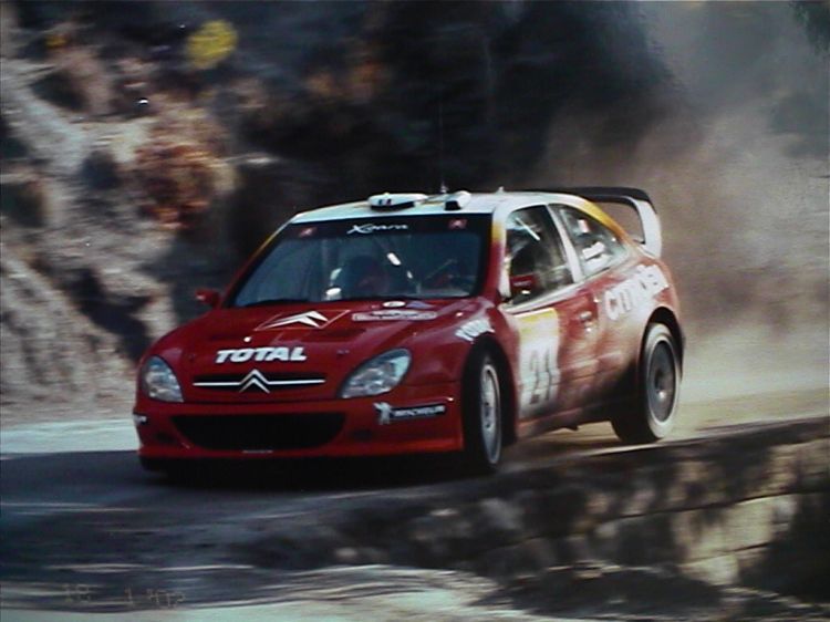 Fonds d'cran Sports - Loisirs Rallye Citroen WRC 2002