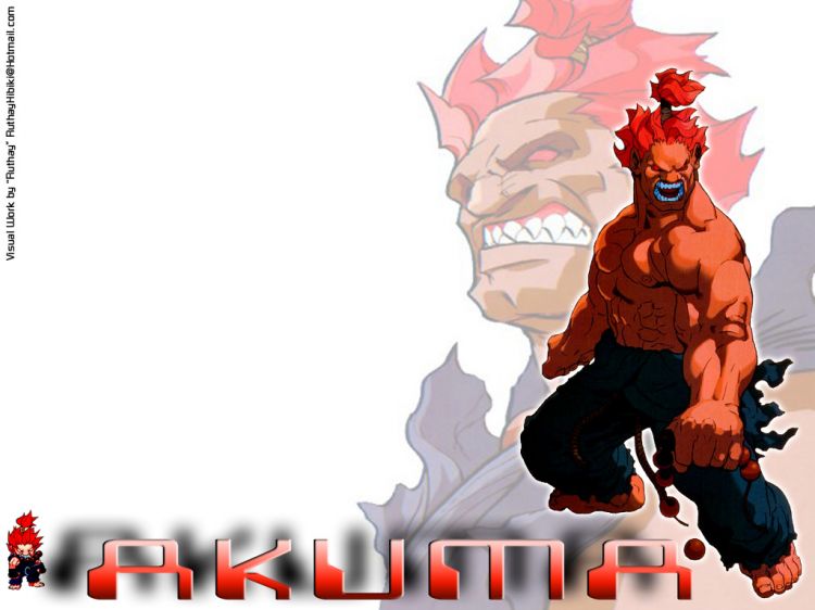 Wallpapers Video Games Street Figther Zero 3 Ruthay Akuma 01