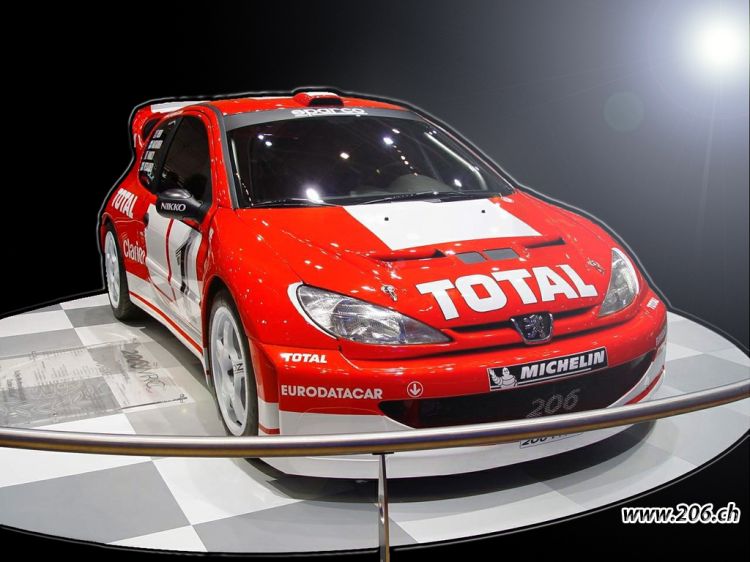 Fonds d'cran Sports - Loisirs Rallye 206 WRC 2003