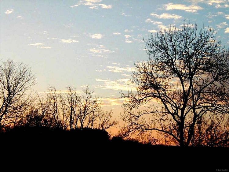 Fonds d'cran Nature Ciel - Nuages Ciel orang