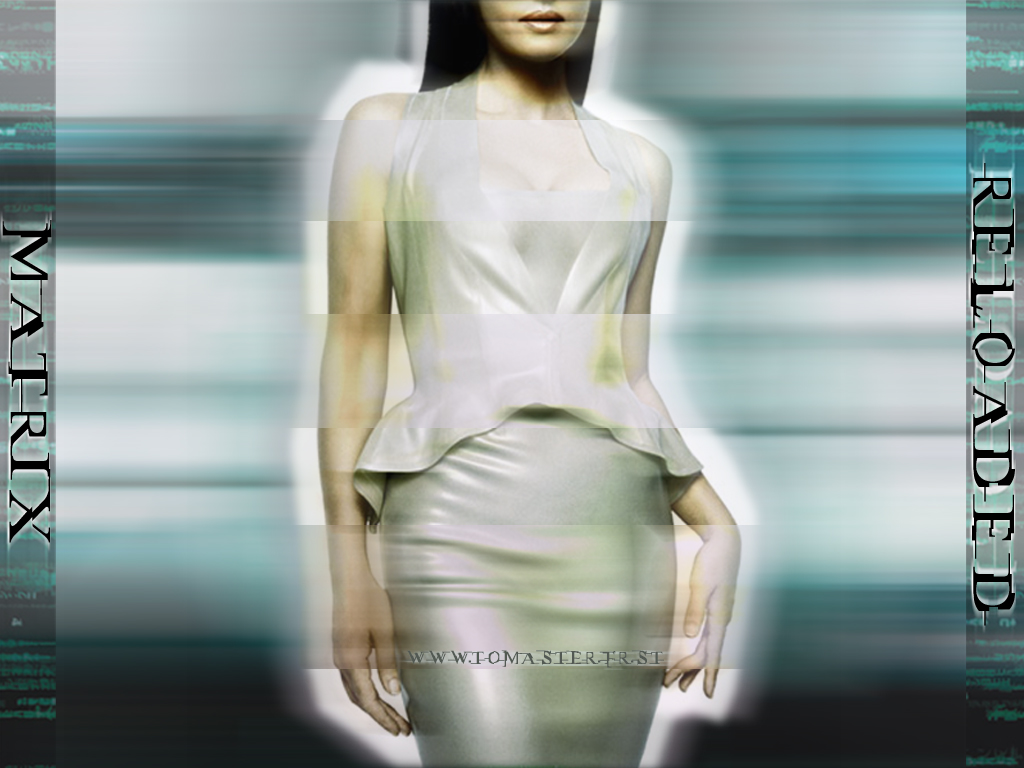 Wallpapers Movies Matrix 2 Reloaded (~_- Monica Reloaded -_~)