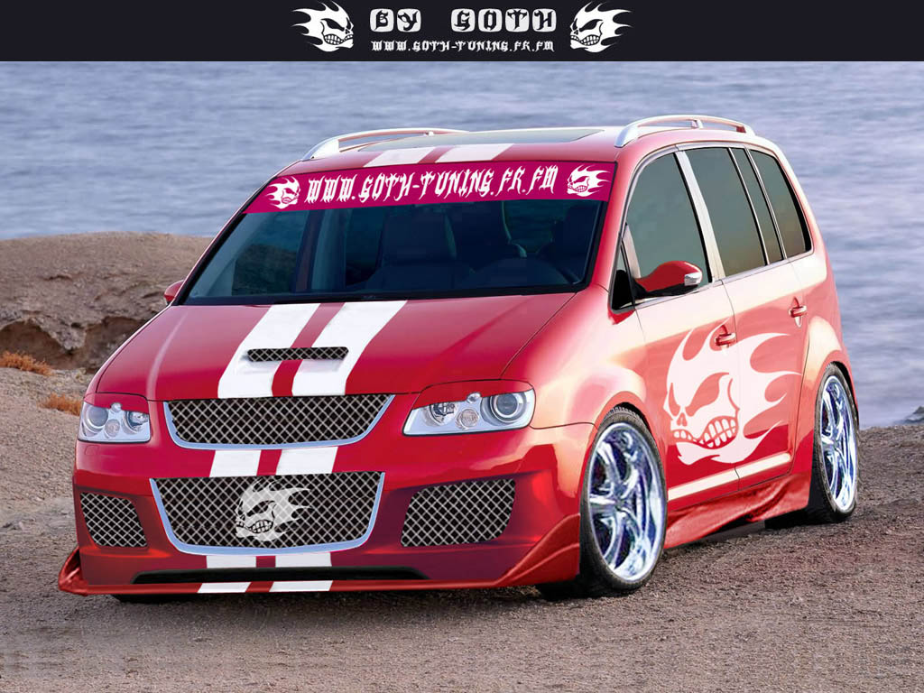 Fonds d'cran Voitures Tuning VW TOURAN BY GOTH