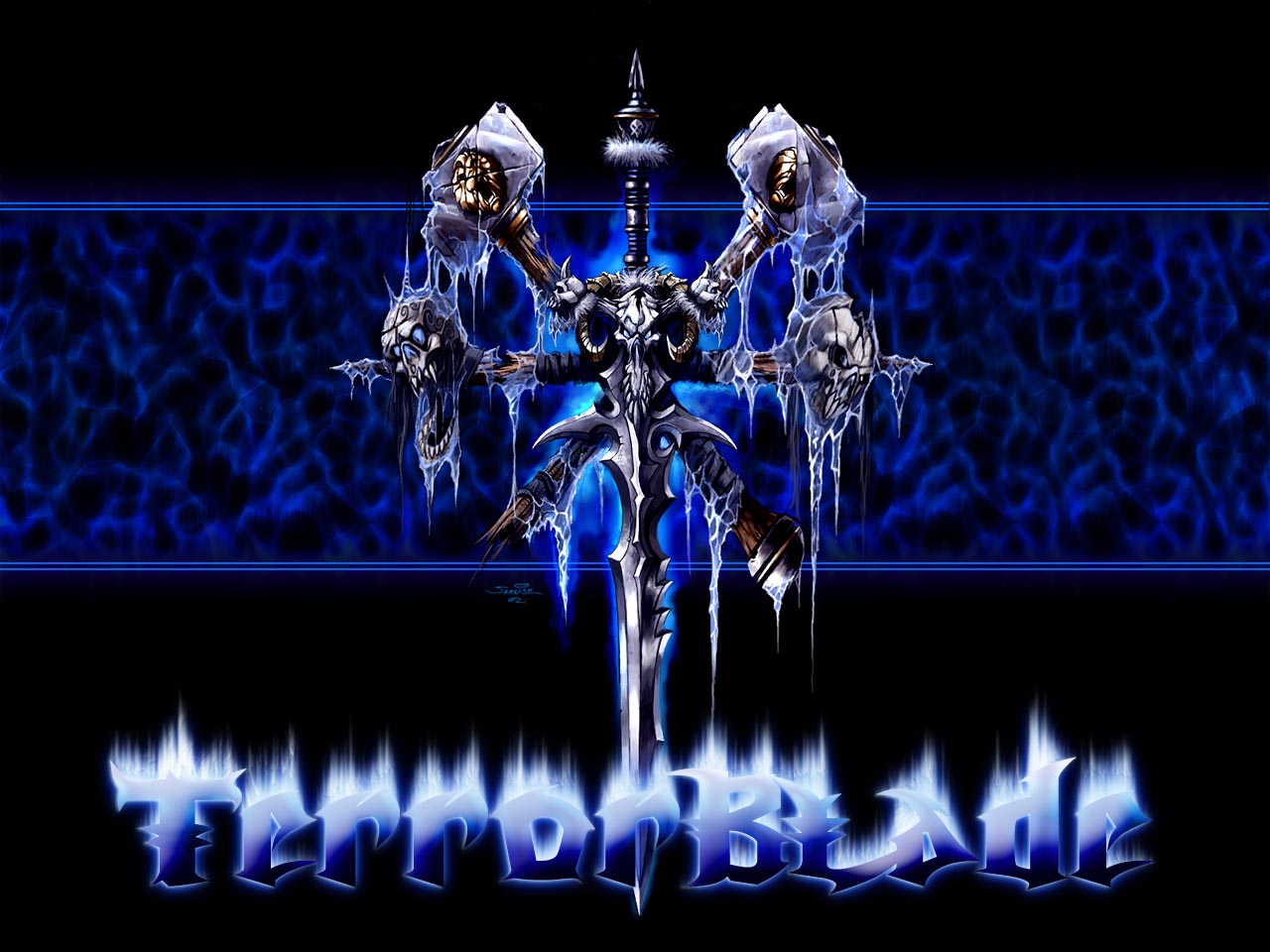 Fonds d'cran Jeux Vido Warcraft 3 TerrorBlade