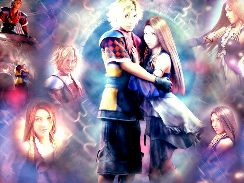 Wallpapers Video Games Final Fantasy X-2 Shuin et Lenne