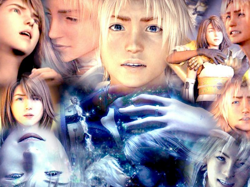 Wallpapers Video Games Final Fantasy - Miscellaneous Yuna et Tidus