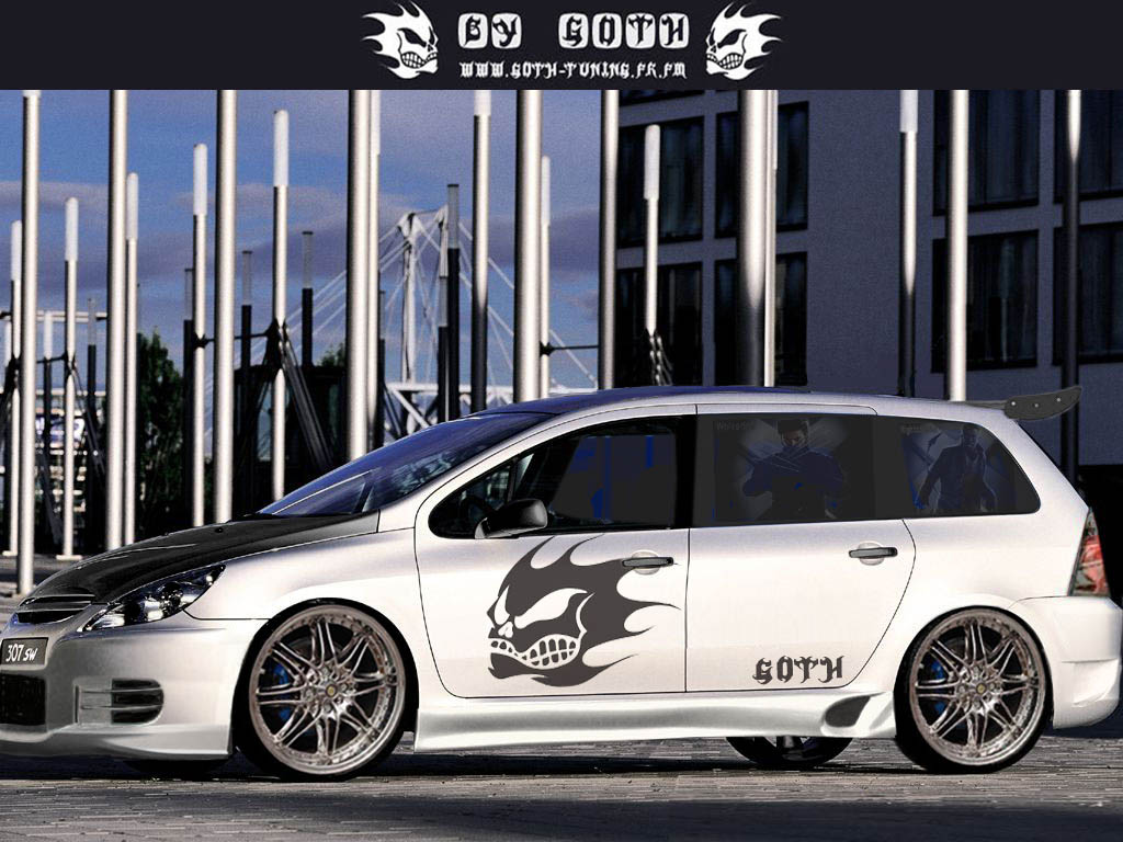 Fonds d'cran Voitures Tuning 307 SW BY GOTH