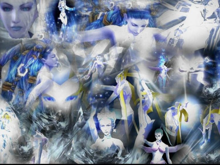 Fonds d'cran Jeux Vido Final Fantasy - Divers Shiva mix