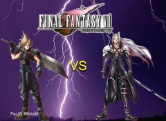 Fonds d'cran Jeux Vido Clad VS Sephiroth