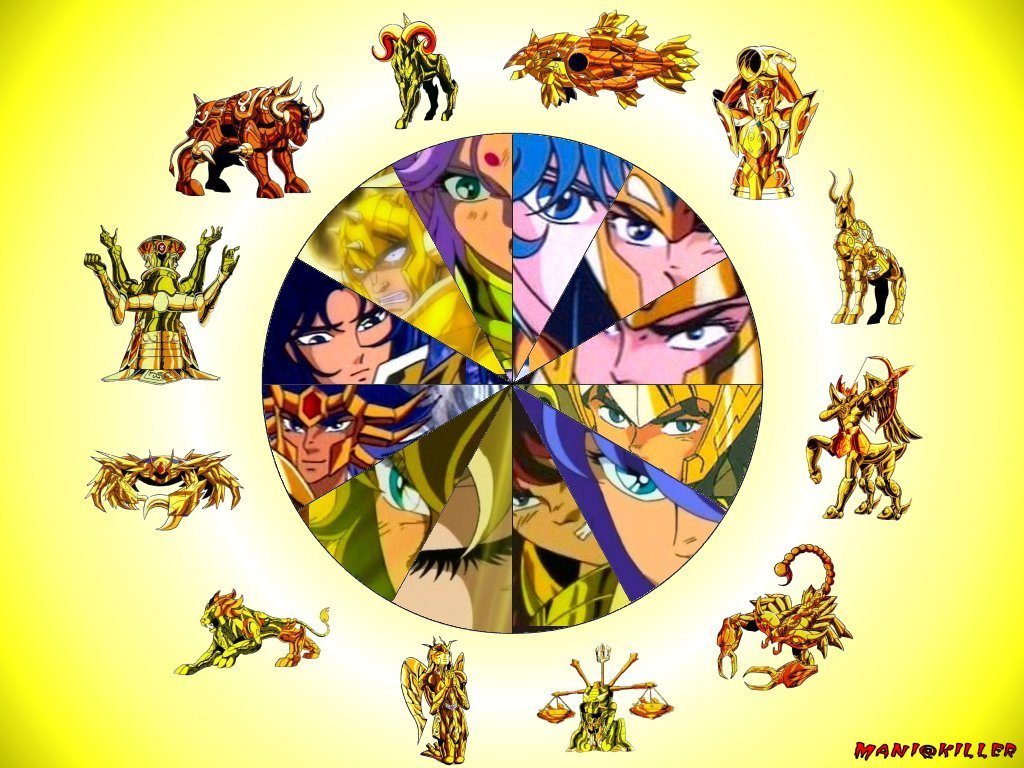 Wallpapers Manga Saint Seiya Gold Saints