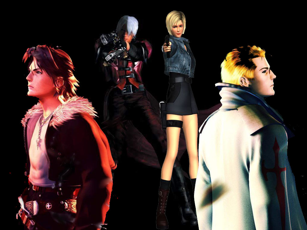 Fonds d'cran Jeux Vido Divers Final fantasy, Parasite eve et Devil may cry