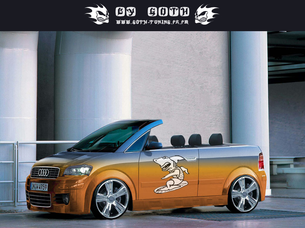 Fonds d'cran Voitures Tuning PROTOTYPE AUDI A2 CAB BY GOTH