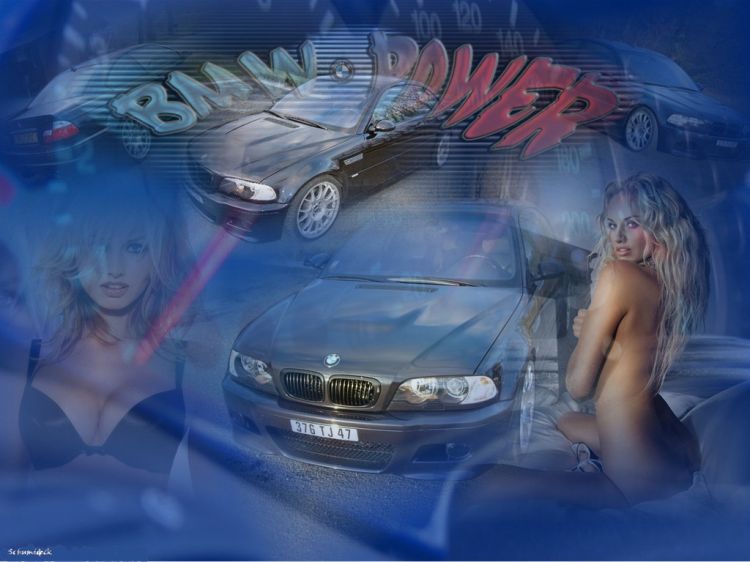 Wallpapers Cars Girls and cars BMW M3