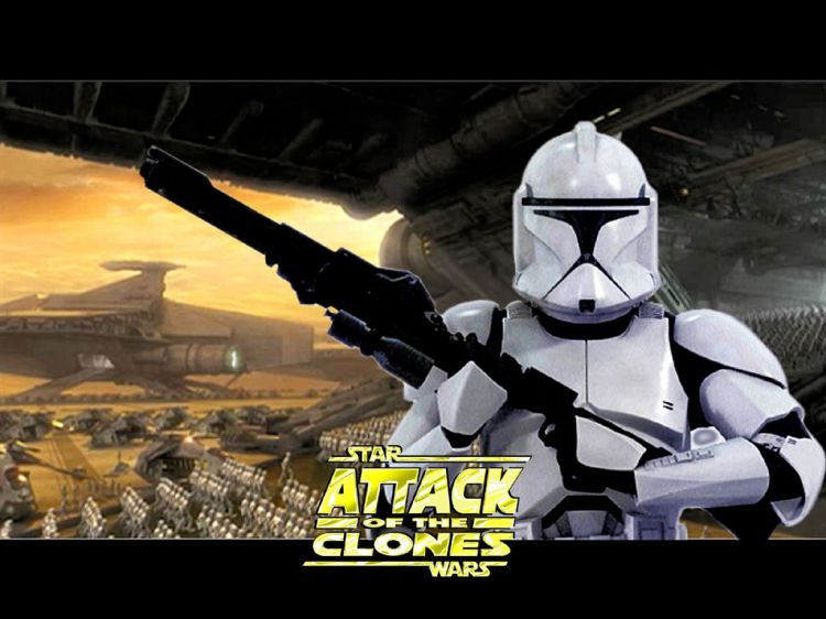 Fonds d'cran Cinma Star Wars II - L'Attaque des Clones Wallpaper N605