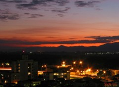 Fonds d'cran Nature Coucher sur Guaratingueta