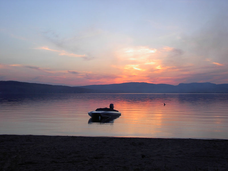 Fonds d'cran Nature Couchers et levers de Soleil st-gab