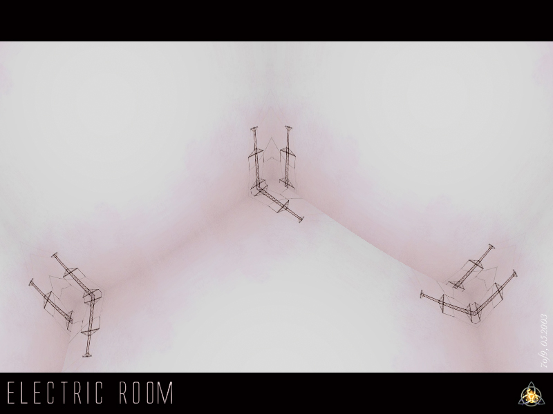 Wallpapers Digital Art Abstract Electric Room