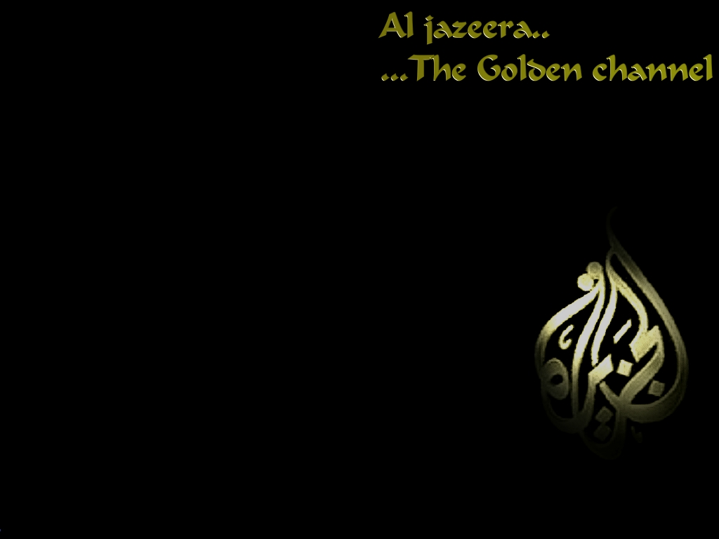 Wallpapers Brands - Advertising Logos golden..al jazeera