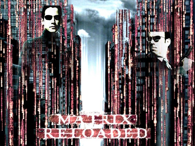 Wallpapers Movies Matrix 2 Reloaded No&Smith