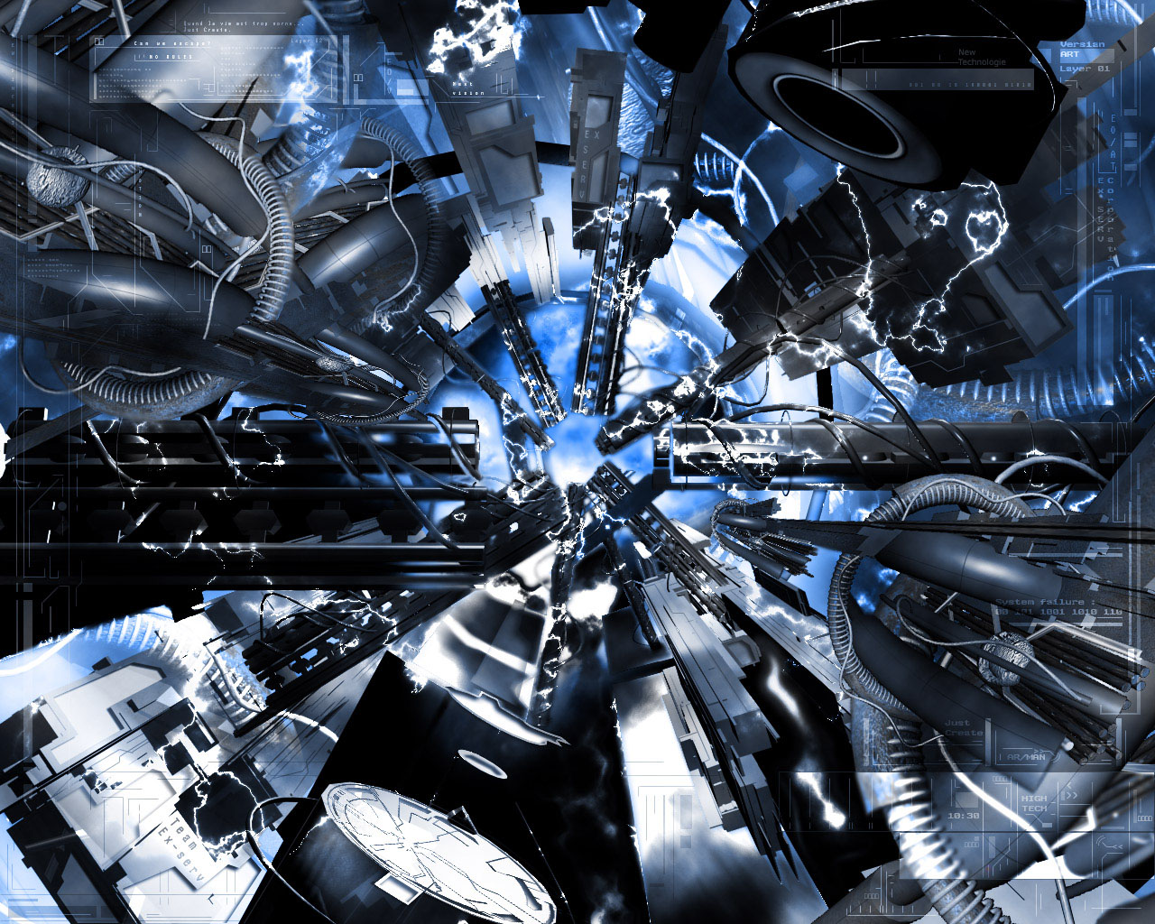 Wallpapers Digital Art Abstract Reactor