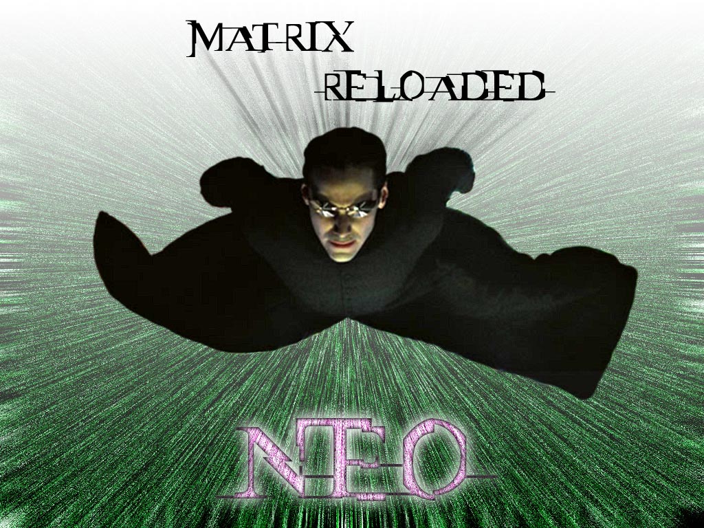 Wallpapers Movies Matrix 2 Reloaded Matrix Reloaded - Flying Neo