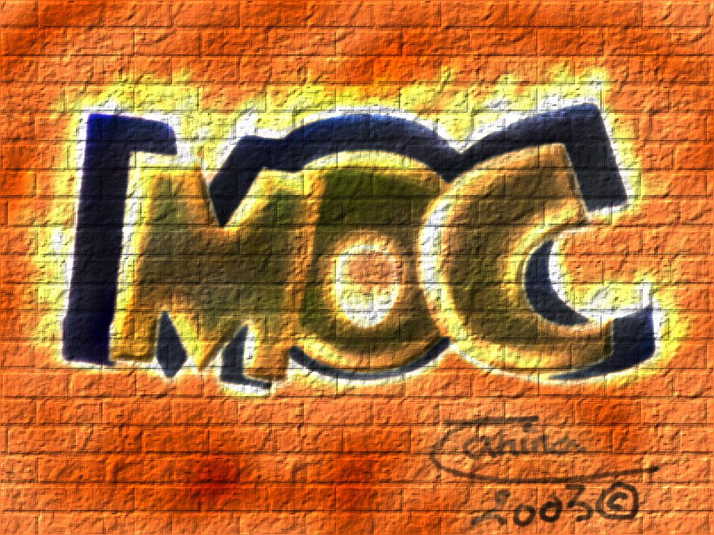 Fonds d'cran Art - Numrique Graffitis - Typographie M.O.C.