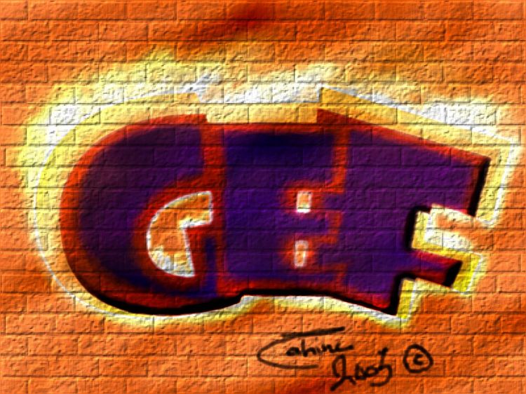 Wallpapers Digital Art Graffitis - Typography G.E.F.