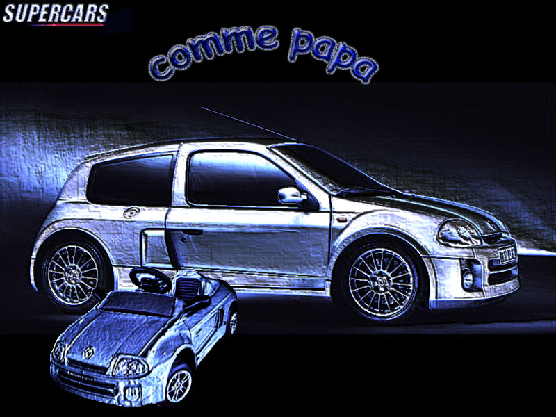 Wallpapers Cars Renault clio v6